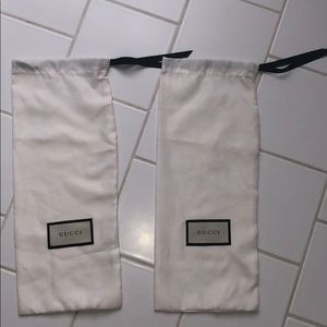 Drawstring Gucci Dust Bags